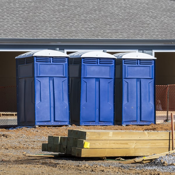 do you offer hand sanitizer dispensers inside the porta potties in Lewiston CA